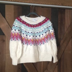 Time Tru shaggy sweater